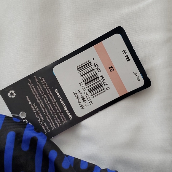 Speedo Modern Matrix Flyback Swim Suit - F size 22 - Picture 3 of 8